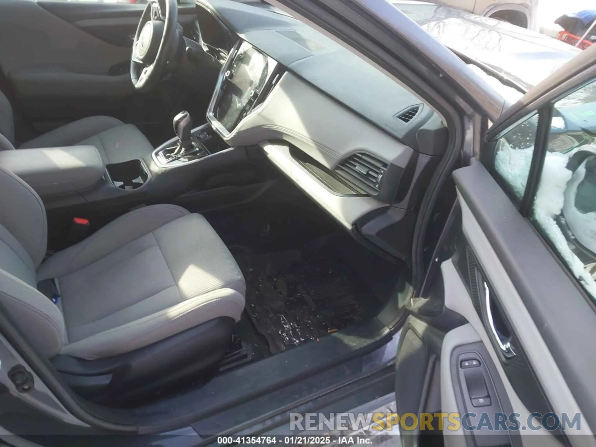 5 fotografías del automóvil dañado 4S3BWAD60M3002914 SUBARU LEGACY 2021