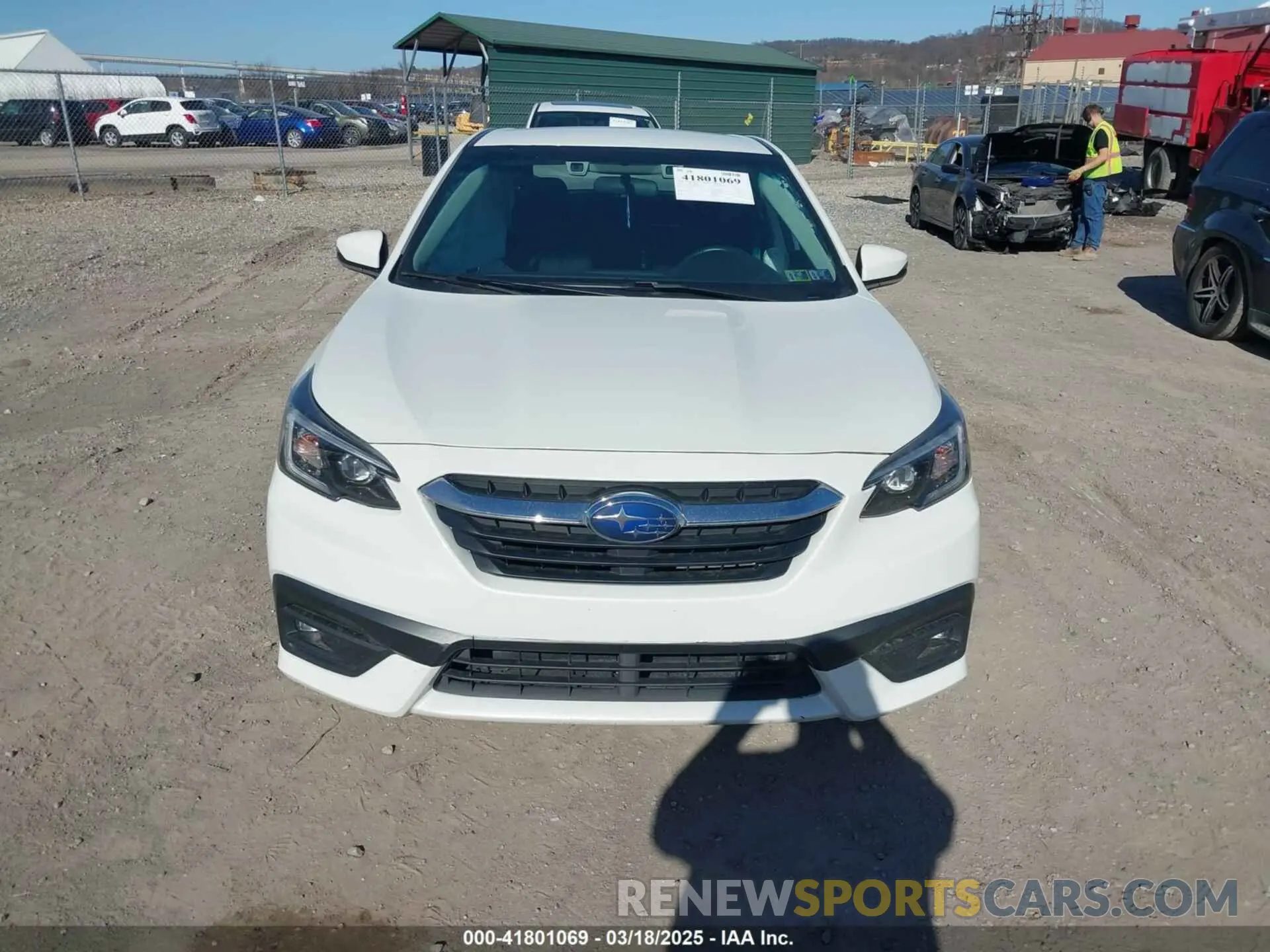 11 fotografías del automóvil dañado 4S3BWAD6XM3005206 SUBARU LEGACY 2021