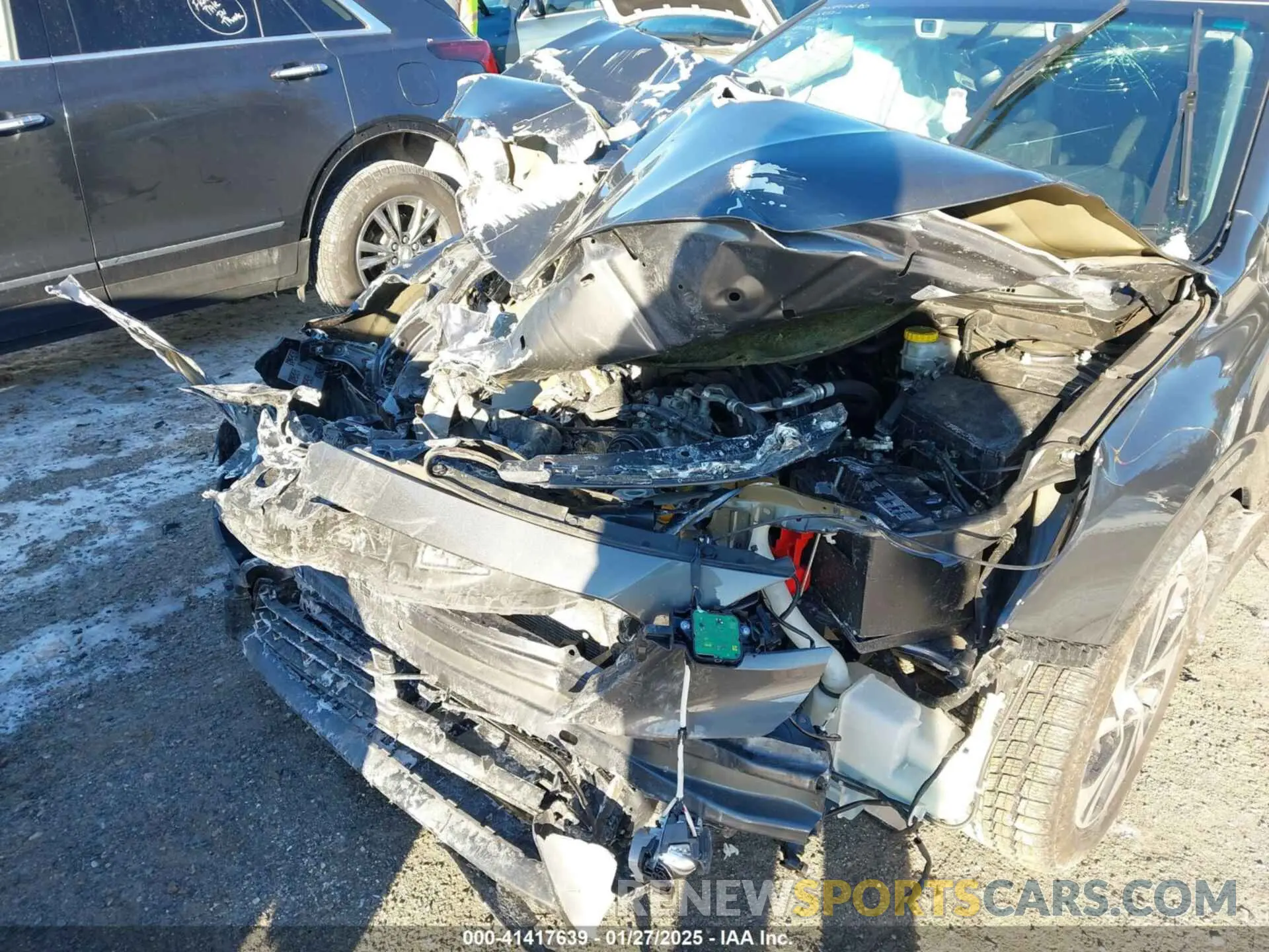 18 fotografías del automóvil dañado 4S3BWAF64M3012648 SUBARU LEGACY 2021