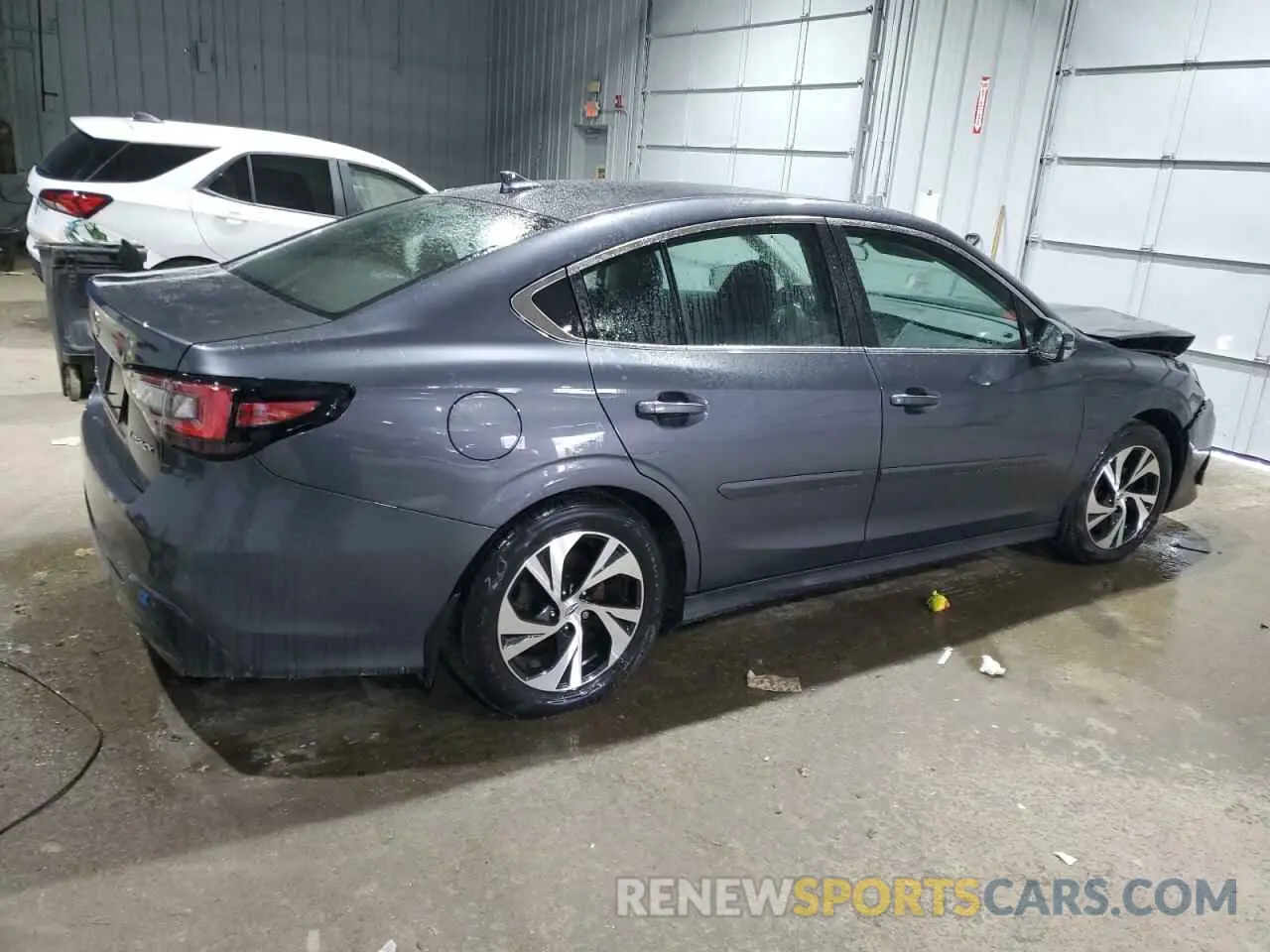3 fotografías del automóvil dañado 4S3BWAF67M3013261 SUBARU LEGACY 2021