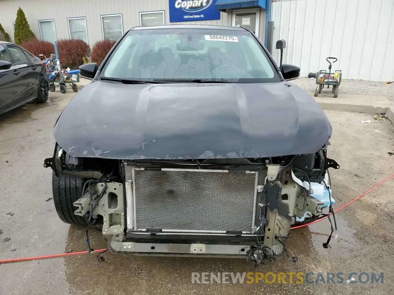 5 fotografías del automóvil dañado 4S3BWAH66M3010655 SUBARU LEGACY 2021