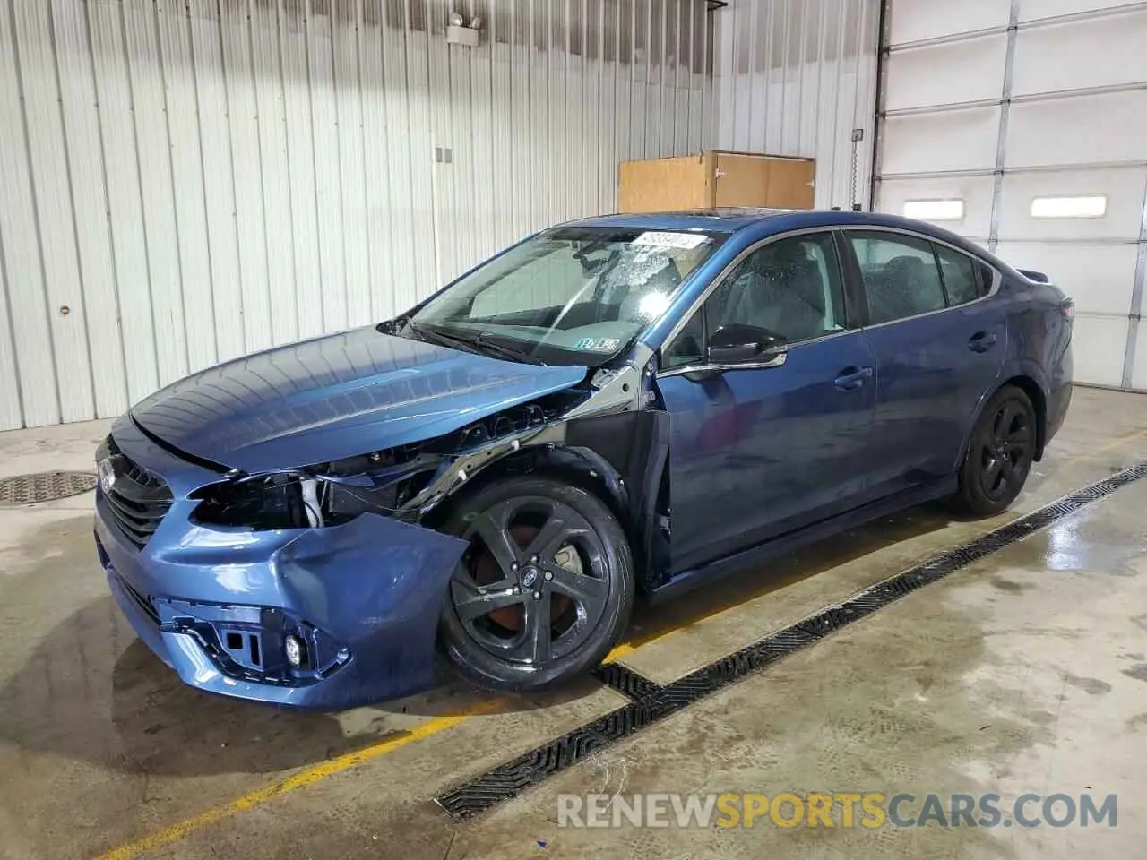 1 fotografías del automóvil dañado 4S3BWAH69M3014876 SUBARU LEGACY 2021