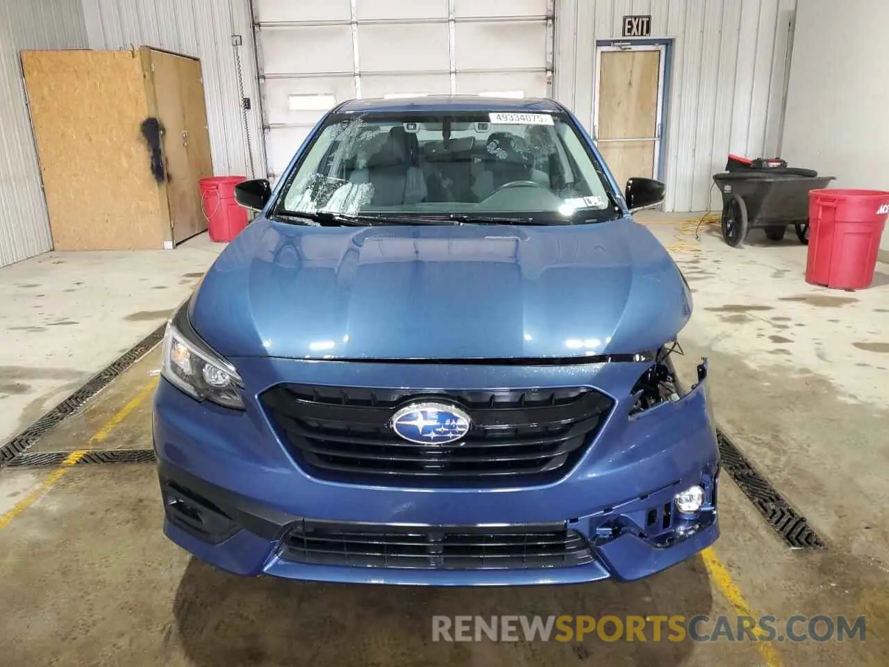 5 fotografías del automóvil dañado 4S3BWAH69M3014876 SUBARU LEGACY 2021