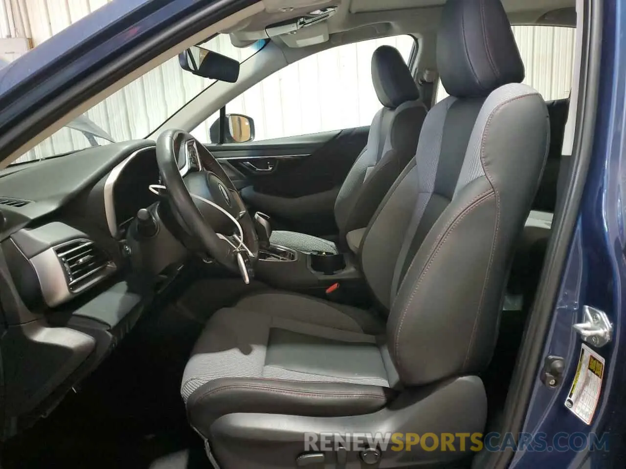 7 fotografías del automóvil dañado 4S3BWAH69M3014876 SUBARU LEGACY 2021