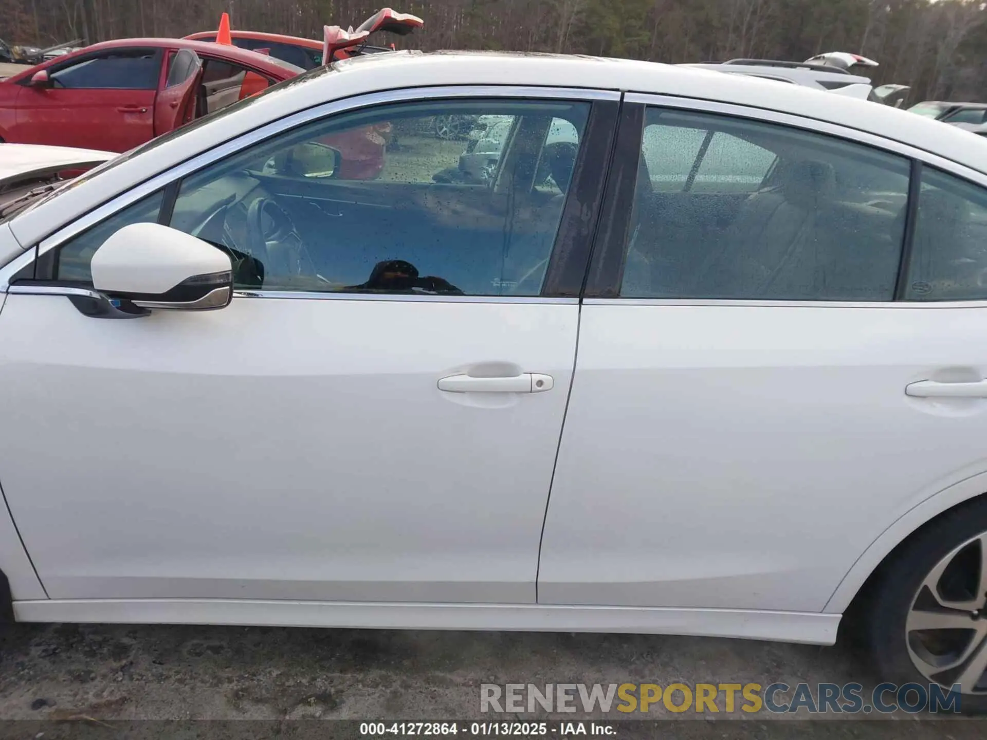 14 fotografías del automóvil dañado 4S3BWAN61M3003648 SUBARU LEGACY 2021
