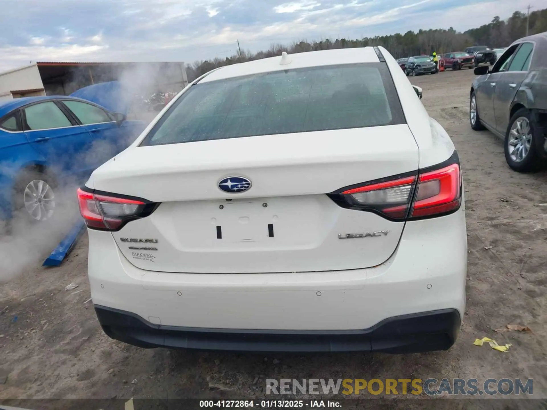 16 fotografías del automóvil dañado 4S3BWAN61M3003648 SUBARU LEGACY 2021