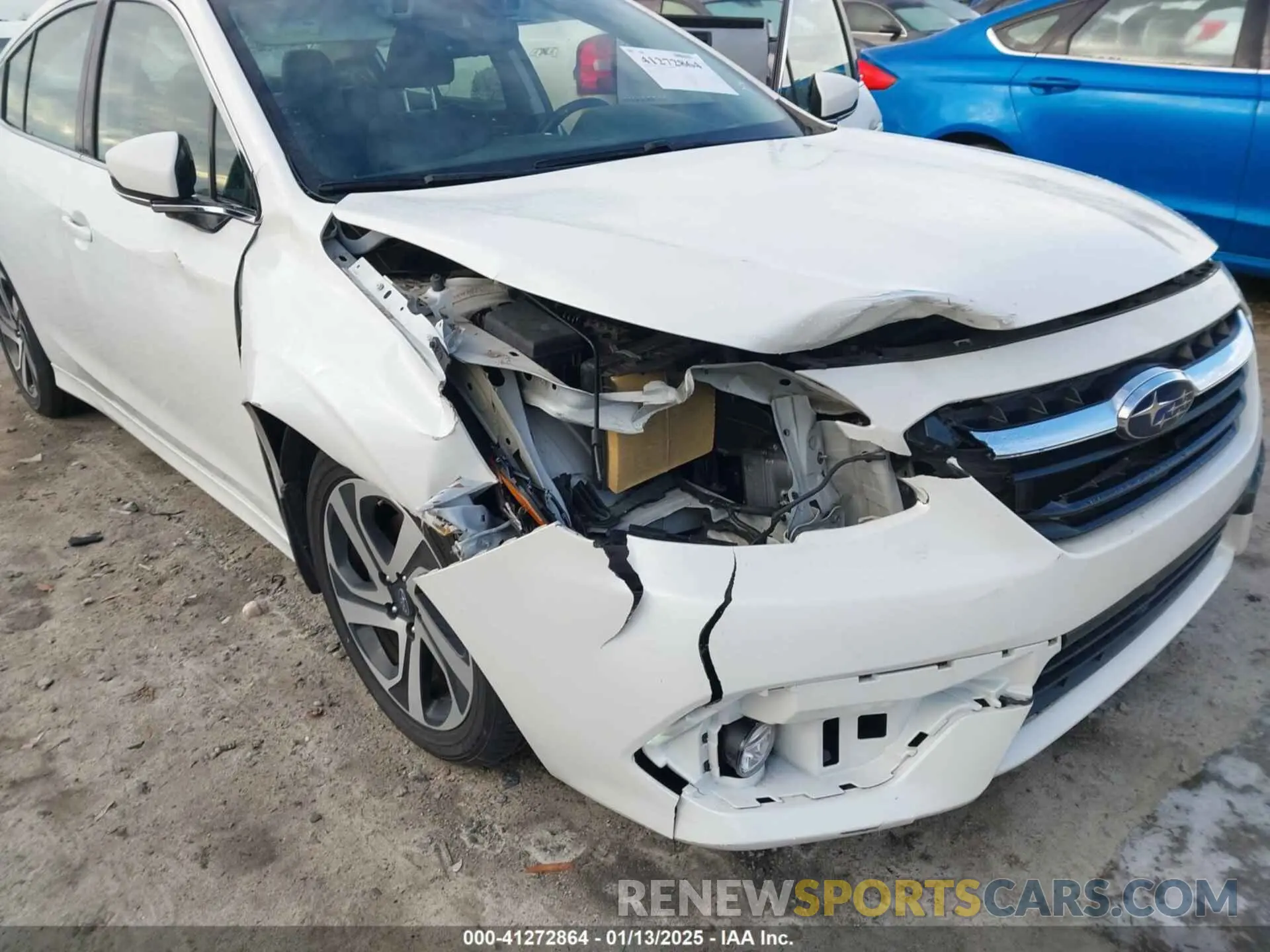 6 fotografías del automóvil dañado 4S3BWAN61M3003648 SUBARU LEGACY 2021