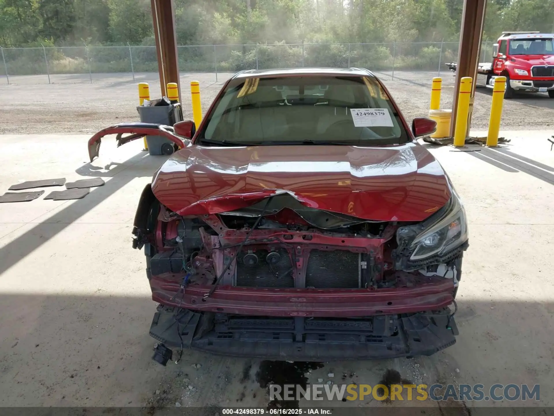 13 fotografías del automóvil dañado 4S3BWAN63M3011119 SUBARU LEGACY 2021
