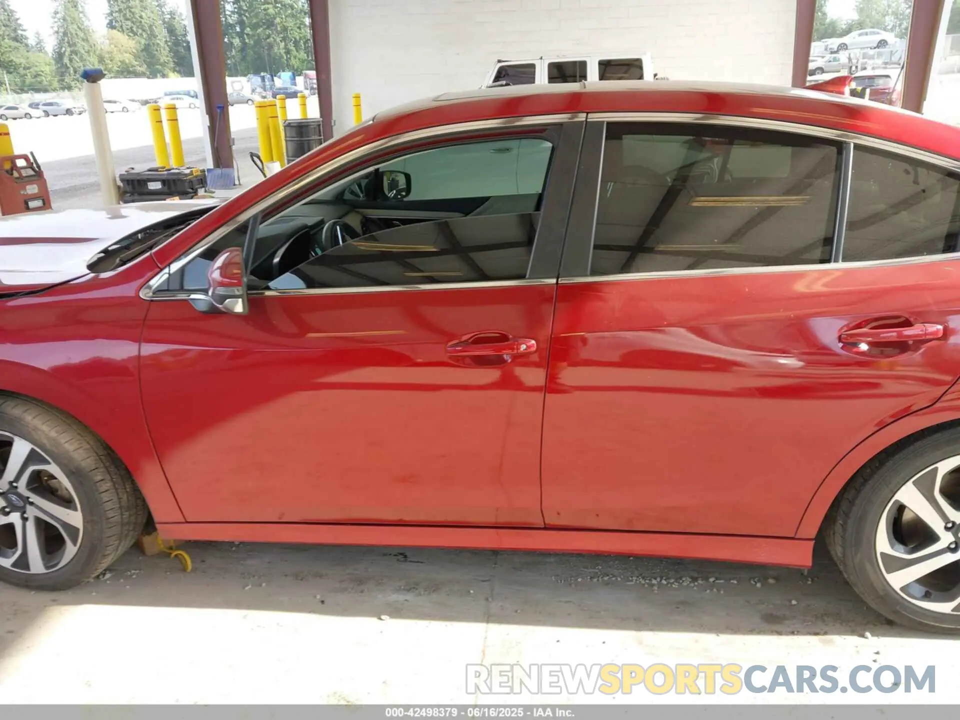 15 fotografías del automóvil dañado 4S3BWAN63M3011119 SUBARU LEGACY 2021