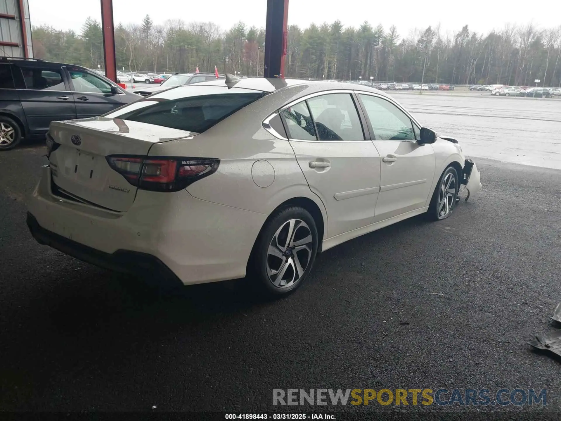 4 fotografías del automóvil dañado 4S3BWAN64M3005460 SUBARU LEGACY 2021