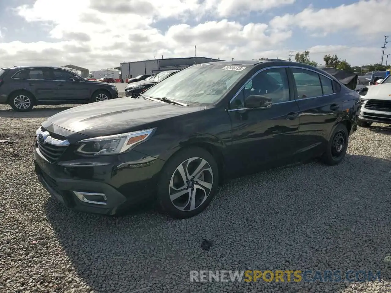 1 fotografías del automóvil dañado 4S3BWAN65M3011879 SUBARU LEGACY 2021