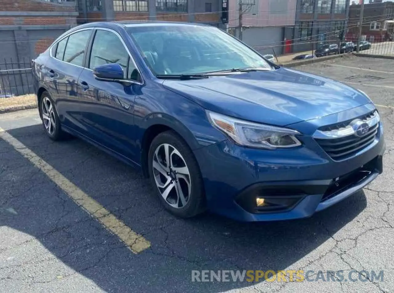 1 fotografías del automóvil dañado 4S3BWAN66M3003984 SUBARU LEGACY 2021