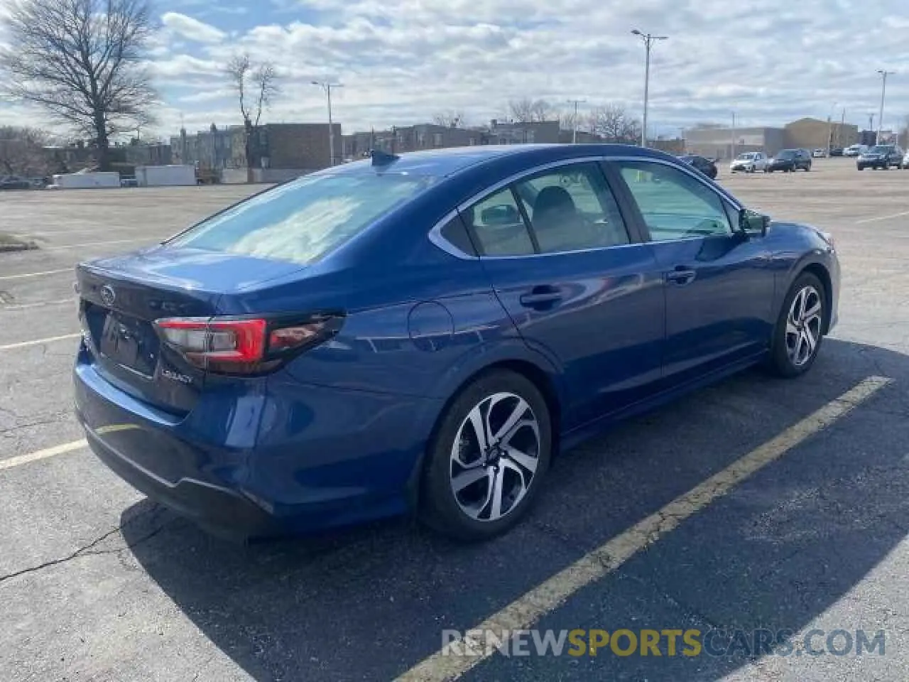 4 fotografías del automóvil dañado 4S3BWAN66M3003984 SUBARU LEGACY 2021