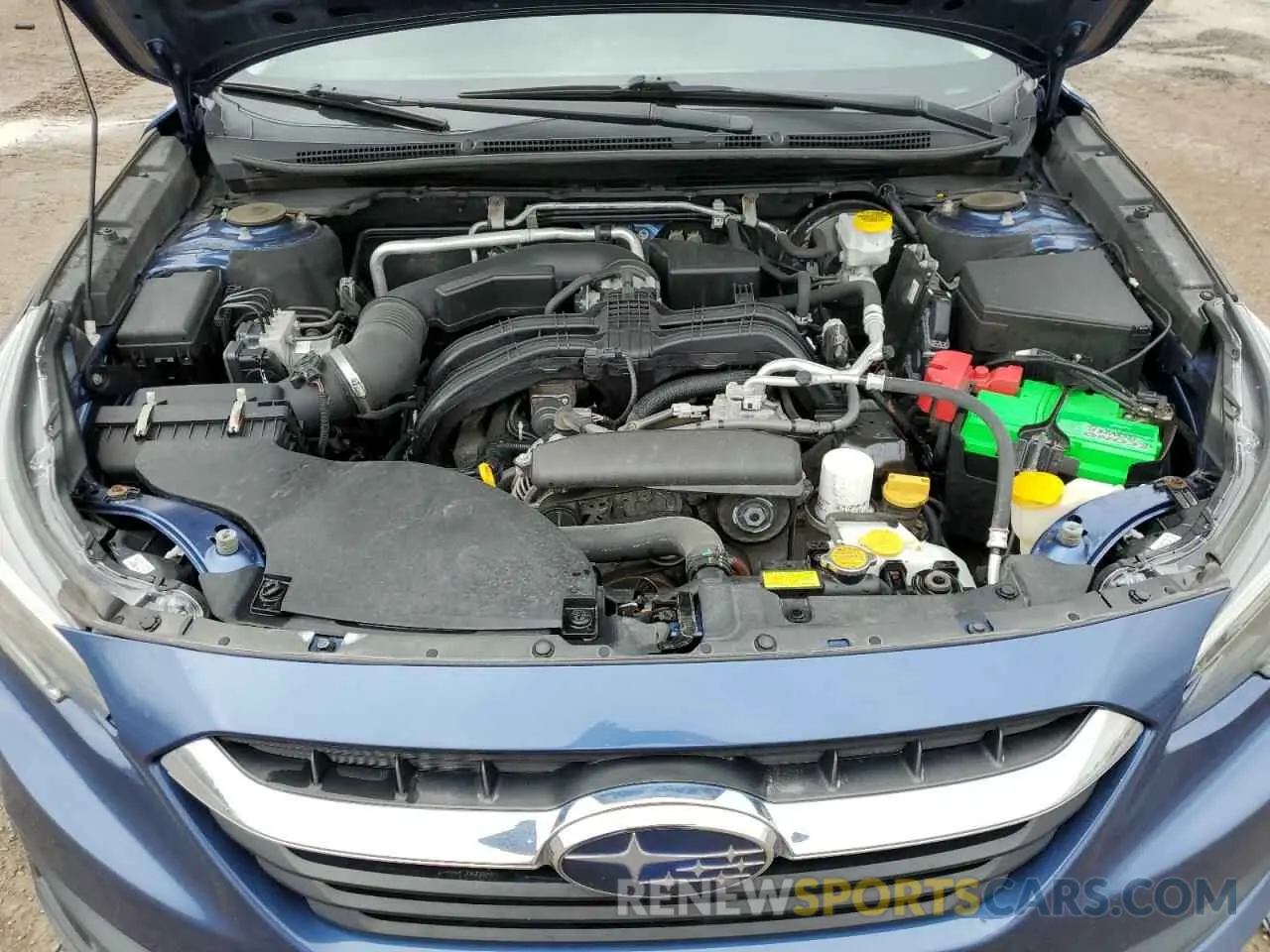 11 fotografías del automóvil dañado 4S3BWDE64M3017609 SUBARU LEGACY 2021