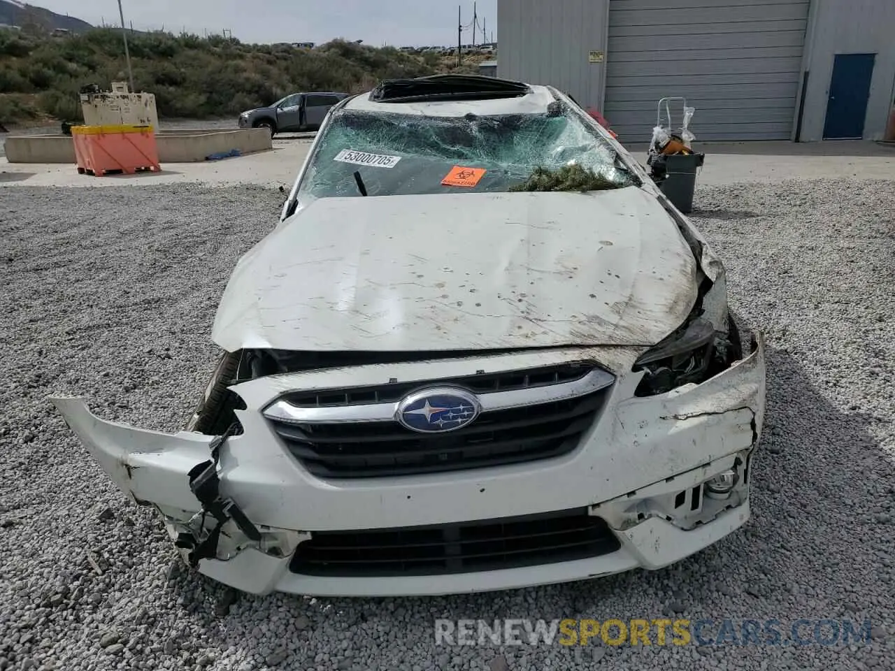 5 fotografías del automóvil dañado 4S3BWGP66M3004293 SUBARU LEGACY 2021