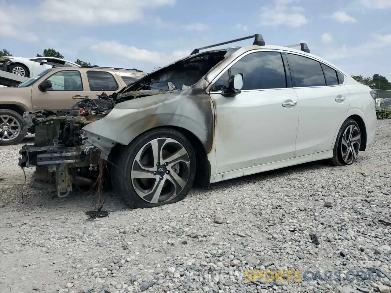 1 fotografías del automóvil dañado 4S3BWGP67M3012256 SUBARU LEGACY 2021