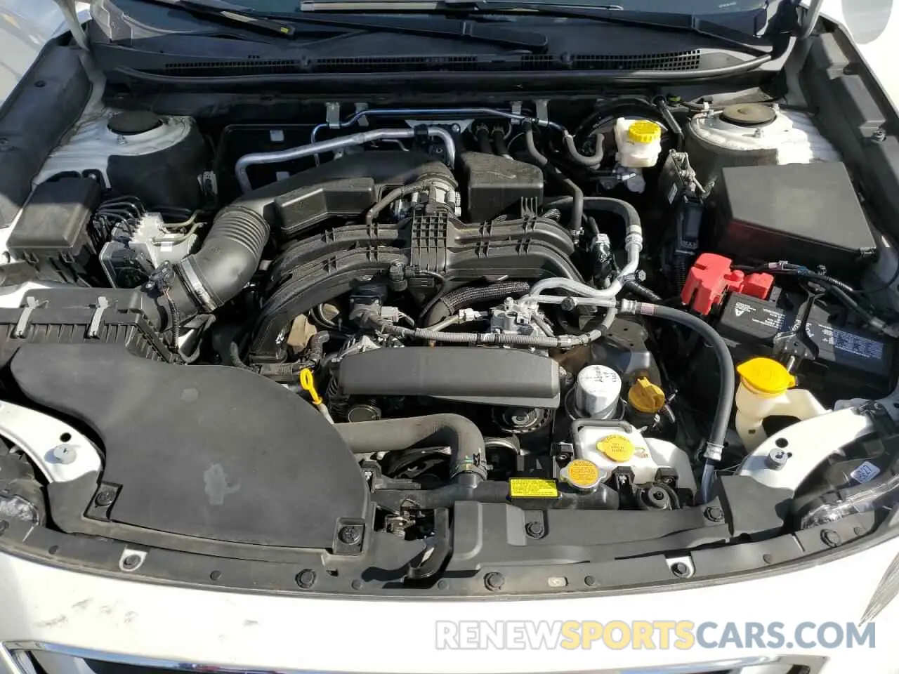 12 fotografías del automóvil dañado 4S4BTAAC2M3103323 SUBARU LEGACY 2021