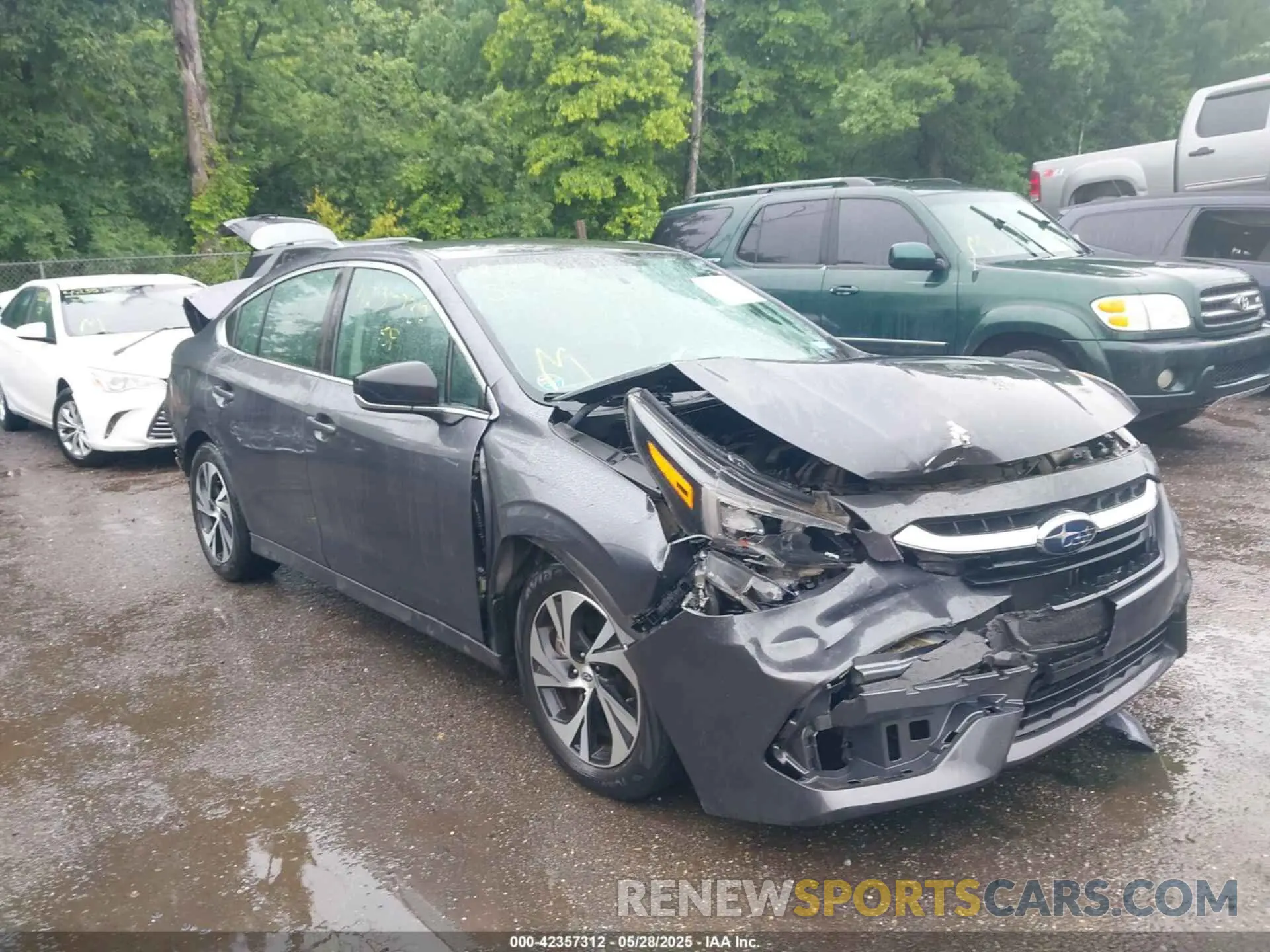 1 fotografías del automóvil dañado 4S3BWAB6XN3008661 SUBARU LEGACY 2022