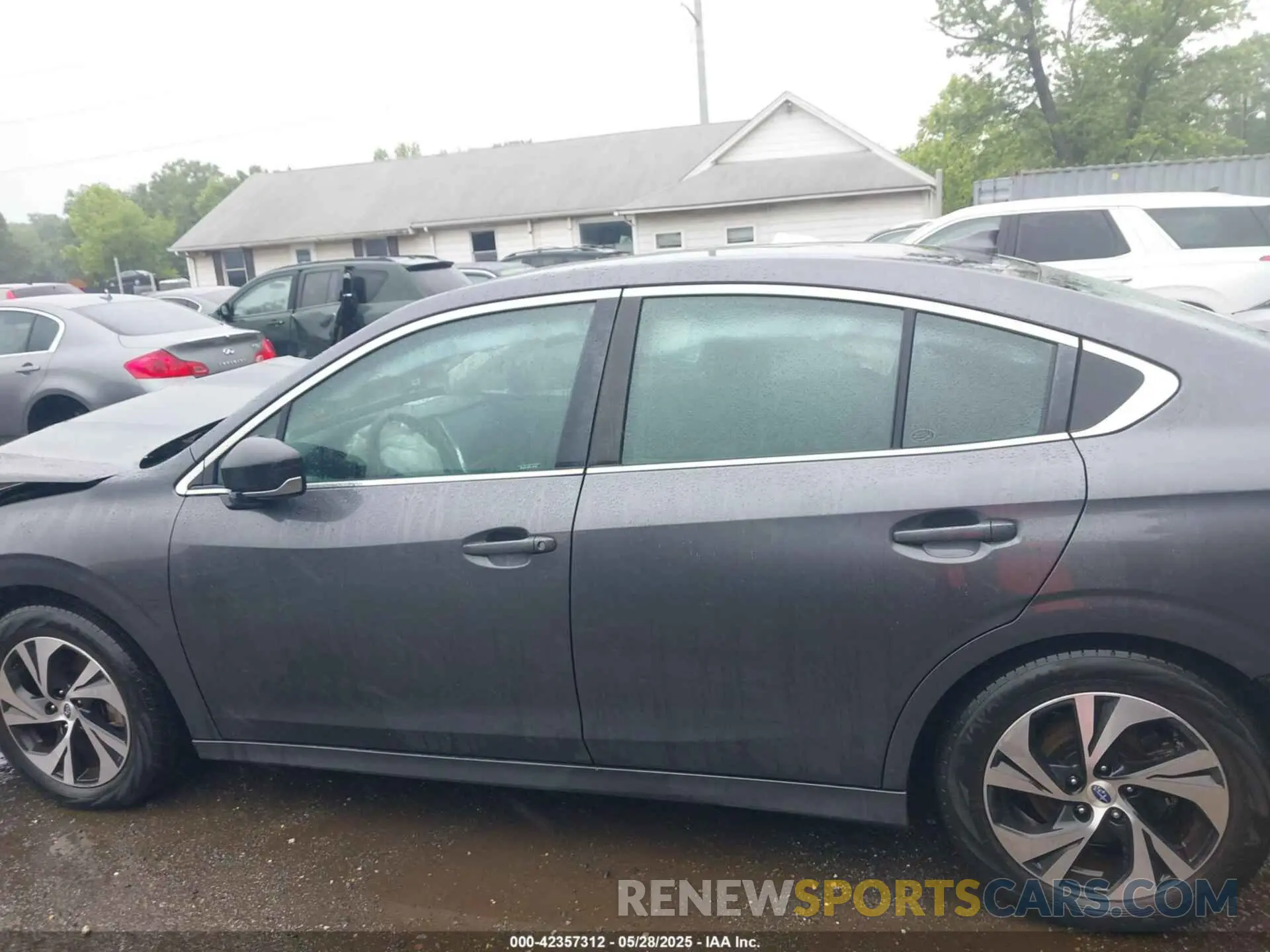 15 fotografías del automóvil dañado 4S3BWAB6XN3008661 SUBARU LEGACY 2022