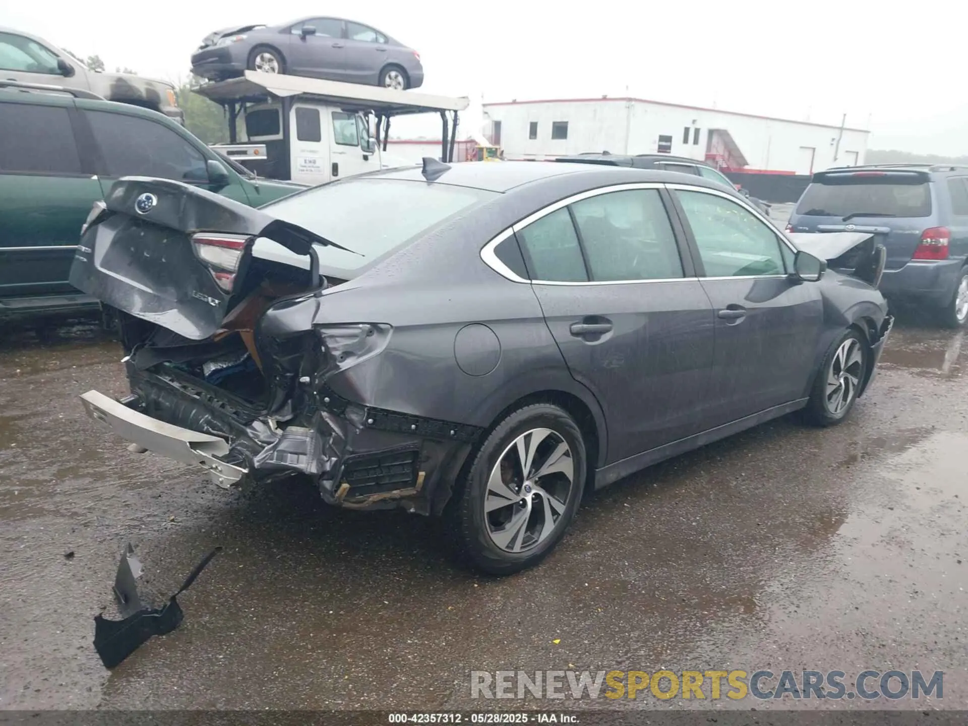 4 fotografías del automóvil dañado 4S3BWAB6XN3008661 SUBARU LEGACY 2022