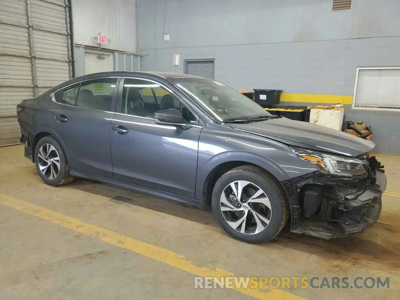 4 fotografías del automóvil dañado 4S3BWAC62N3021547 SUBARU LEGACY 2022