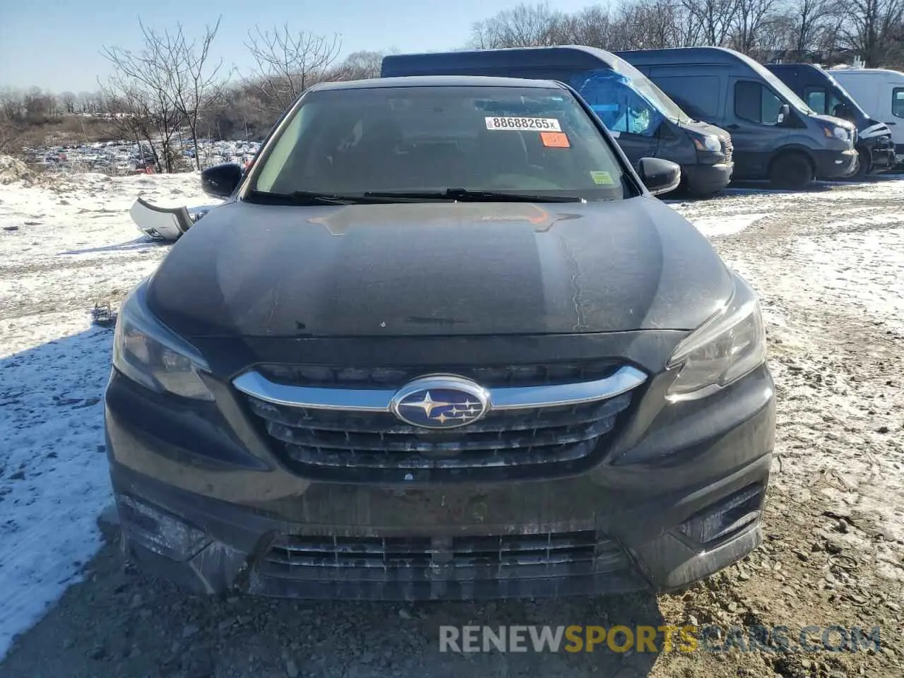 5 fotografías del automóvil dañado 4S3BWAC62N3026117 SUBARU LEGACY 2022