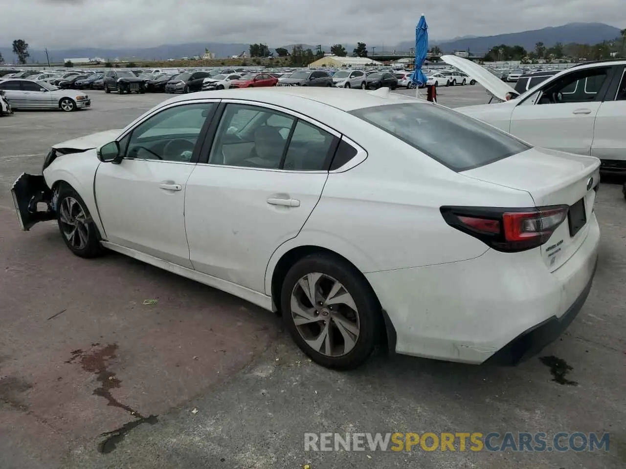 2 fotografías del automóvil dañado 4S3BWAC68N3012027 SUBARU LEGACY 2022