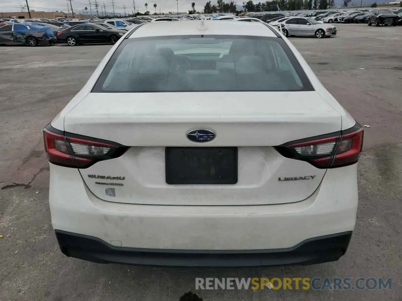 6 fotografías del automóvil dañado 4S3BWAC68N3012027 SUBARU LEGACY 2022