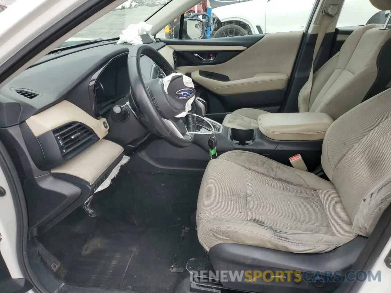 7 fotografías del automóvil dañado 4S3BWAC68N3012027 SUBARU LEGACY 2022