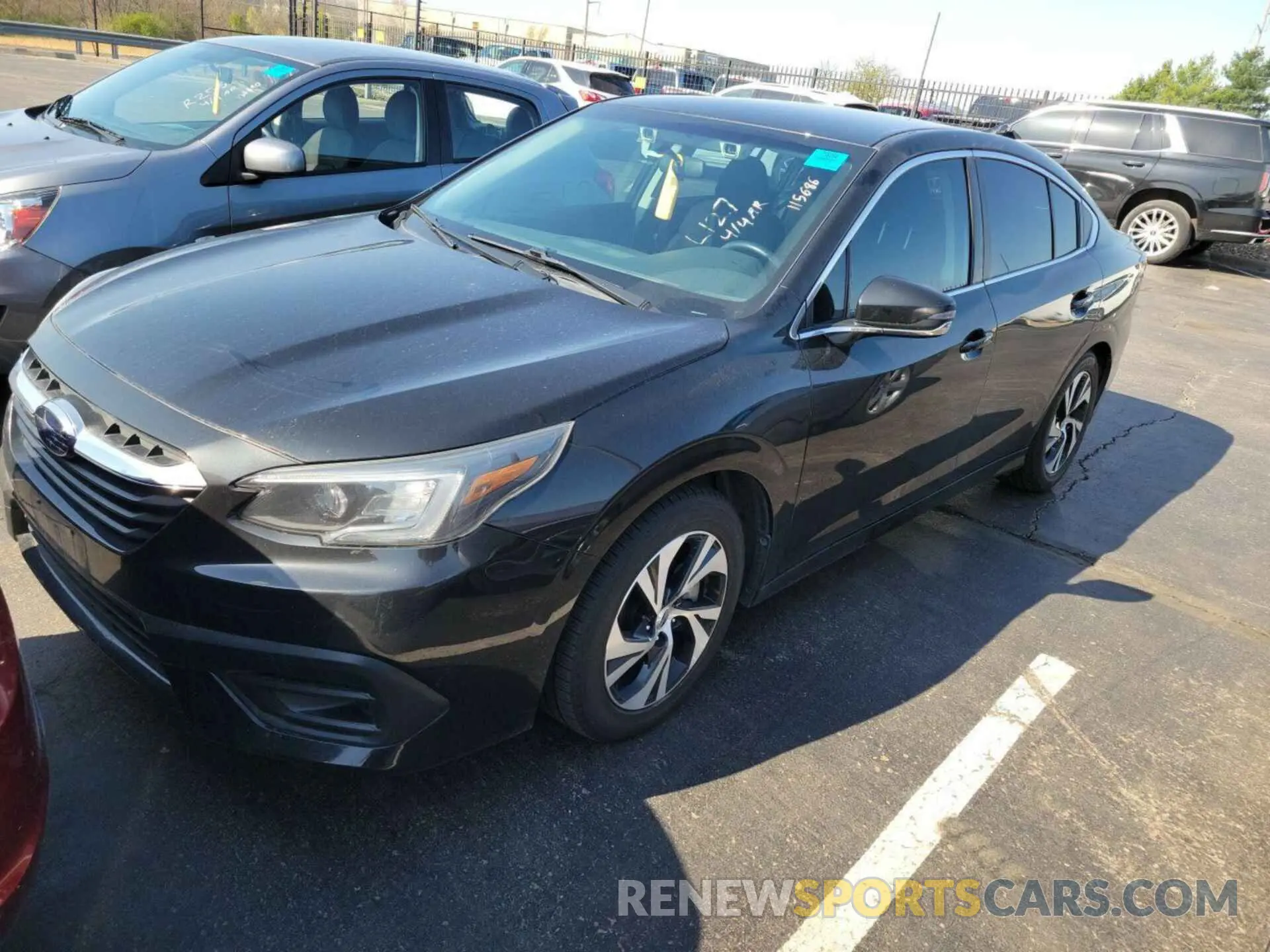 7 fotografías del automóvil dañado 4S3BWAC68N3014716 SUBARU LEGACY 2022