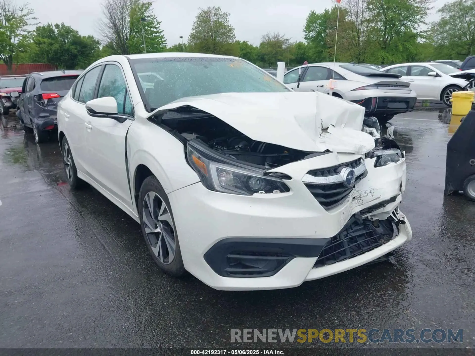 1 fotografías del automóvil dañado 4S3BWAC68N3026431 SUBARU LEGACY 2022