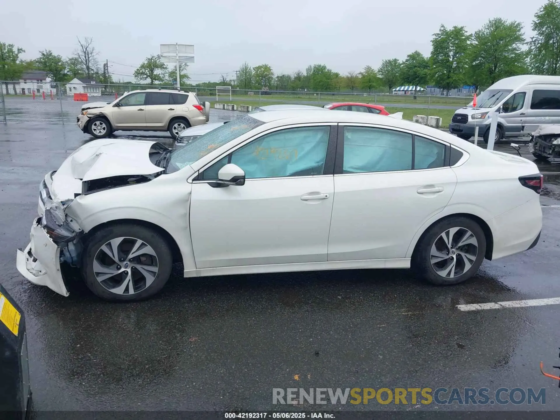 14 fotografías del automóvil dañado 4S3BWAC68N3026431 SUBARU LEGACY 2022