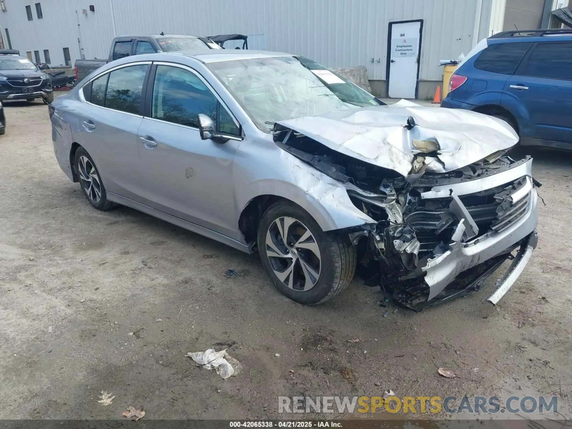 1 fotografías del automóvil dañado 4S3BWAC69N3020704 SUBARU LEGACY 2022
