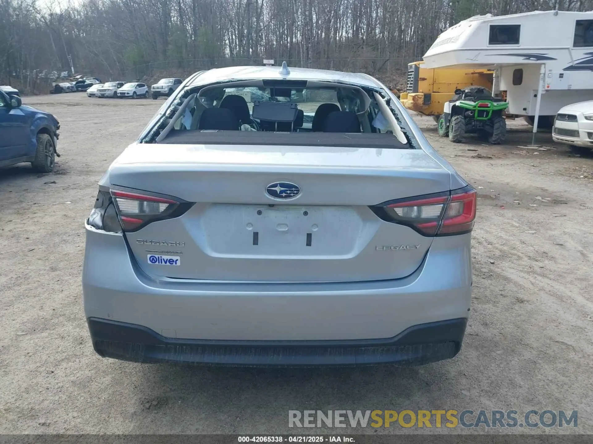 16 fotografías del automóvil dañado 4S3BWAC69N3020704 SUBARU LEGACY 2022