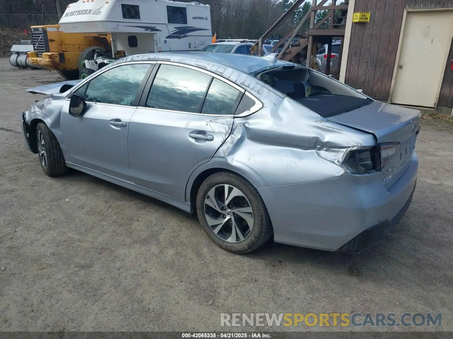 3 fotografías del automóvil dañado 4S3BWAC69N3020704 SUBARU LEGACY 2022