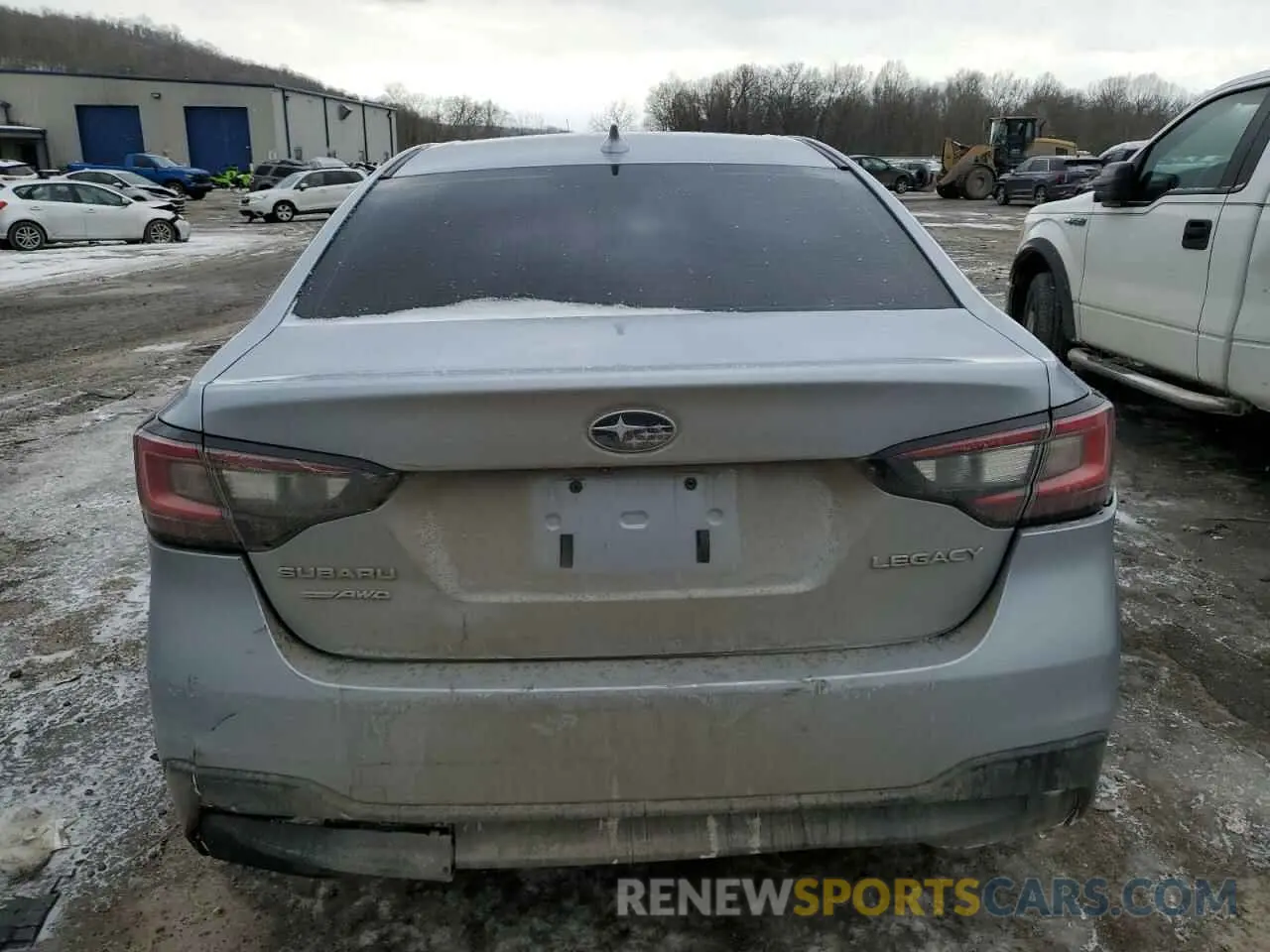 6 fotografías del automóvil dañado 4S3BWAC6XN3019190 SUBARU LEGACY 2022