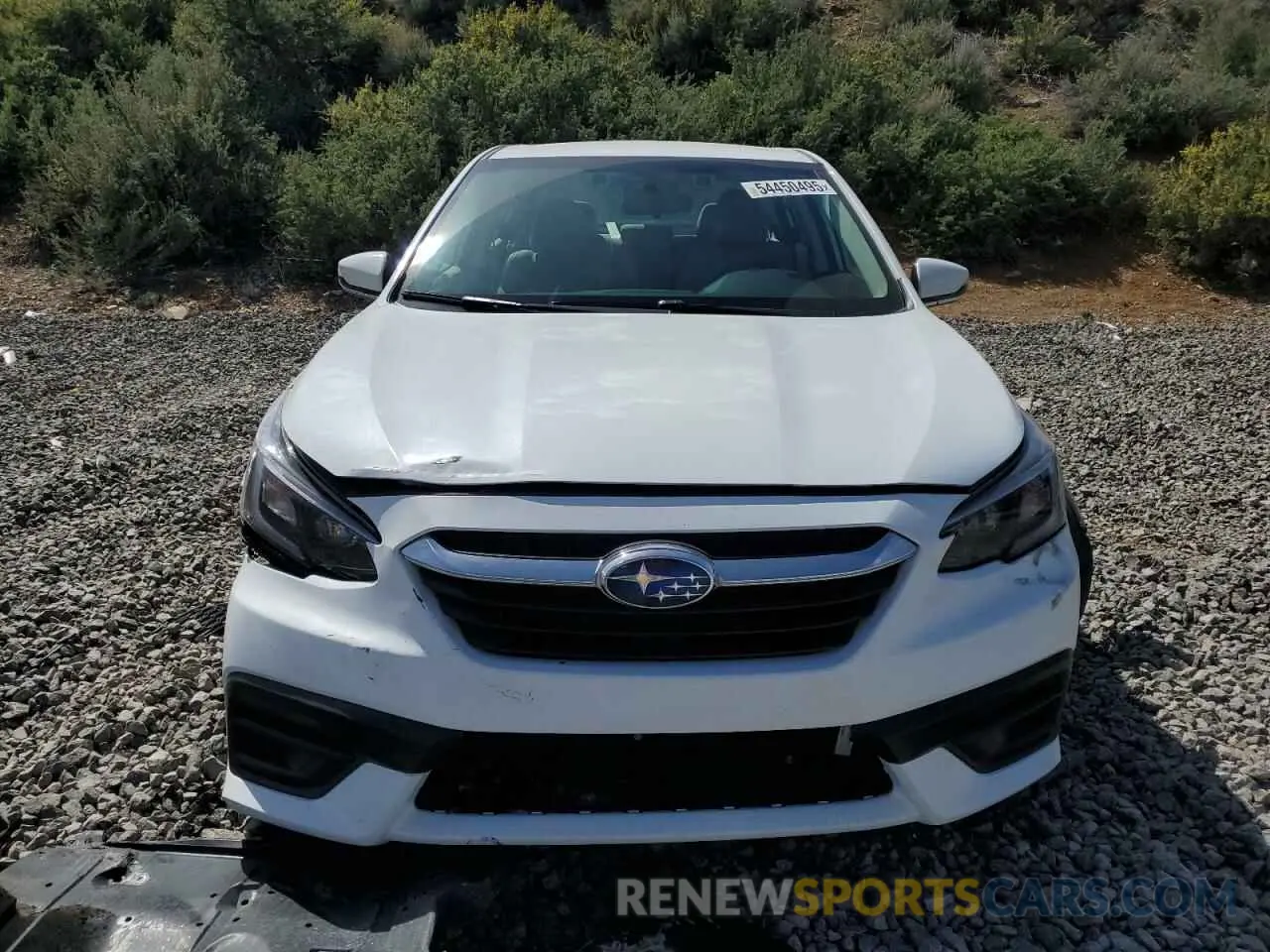 5 fotografías del automóvil dañado 4S3BWAC6XN3022882 SUBARU LEGACY 2022