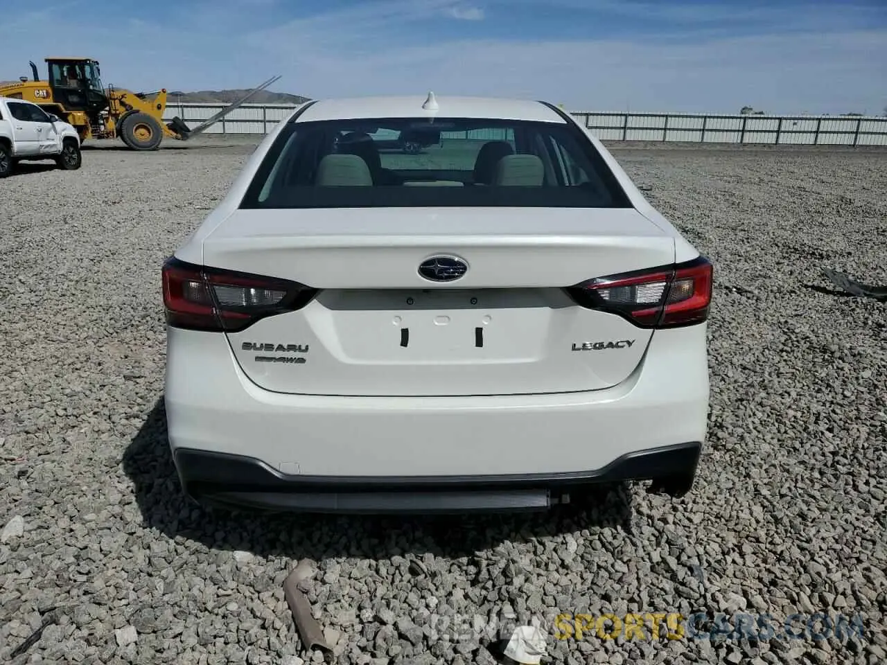 6 fotografías del automóvil dañado 4S3BWAC6XN3022882 SUBARU LEGACY 2022