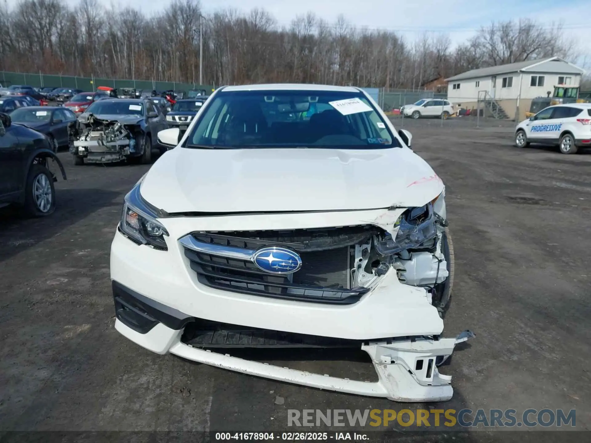 11 fotografías del automóvil dañado 4S3BWAD60N3028415 SUBARU LEGACY 2022