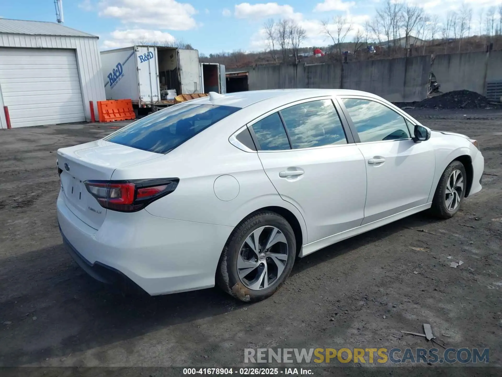 4 fotografías del automóvil dañado 4S3BWAD60N3028415 SUBARU LEGACY 2022