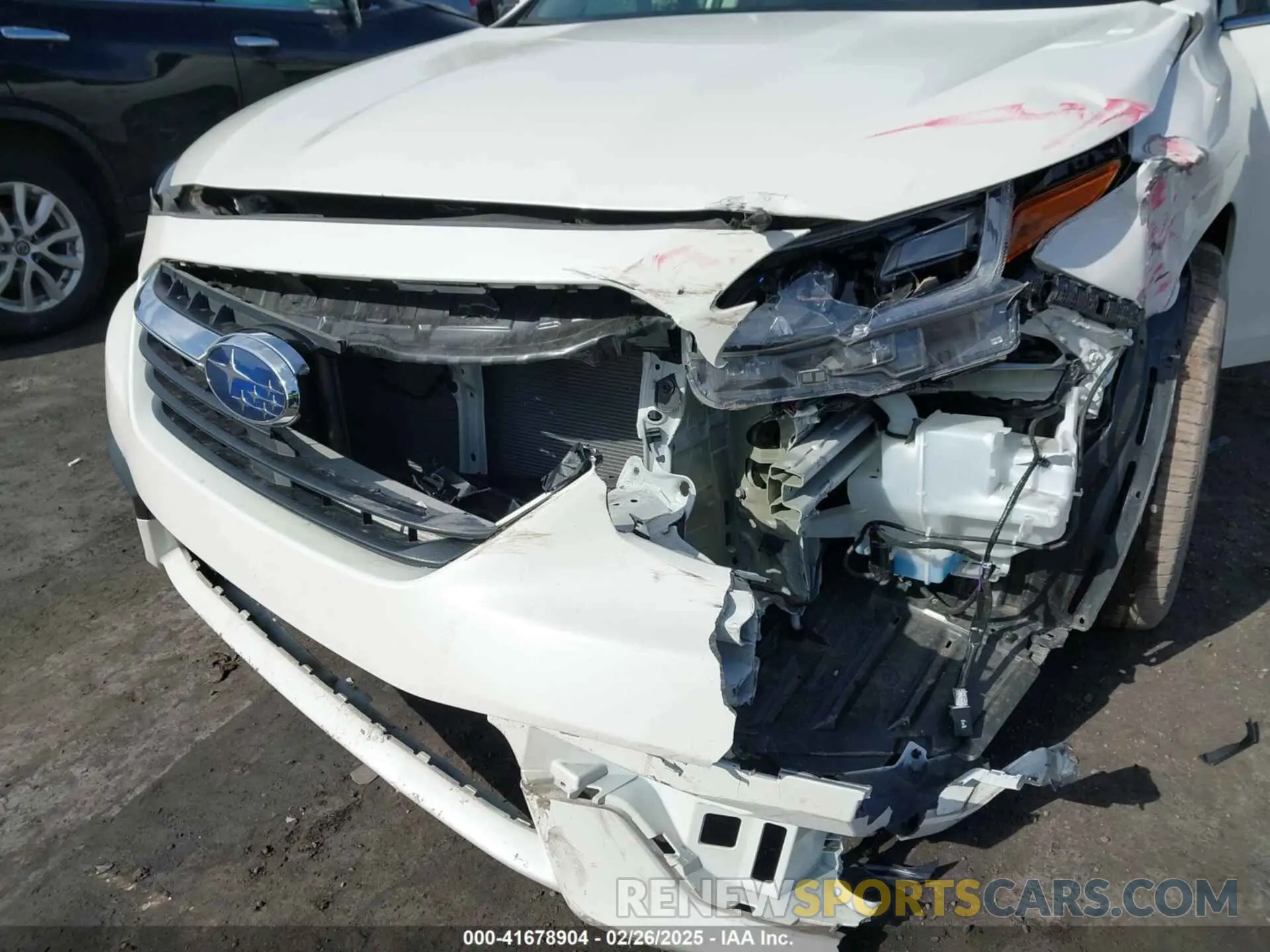 6 fotografías del automóvil dañado 4S3BWAD60N3028415 SUBARU LEGACY 2022