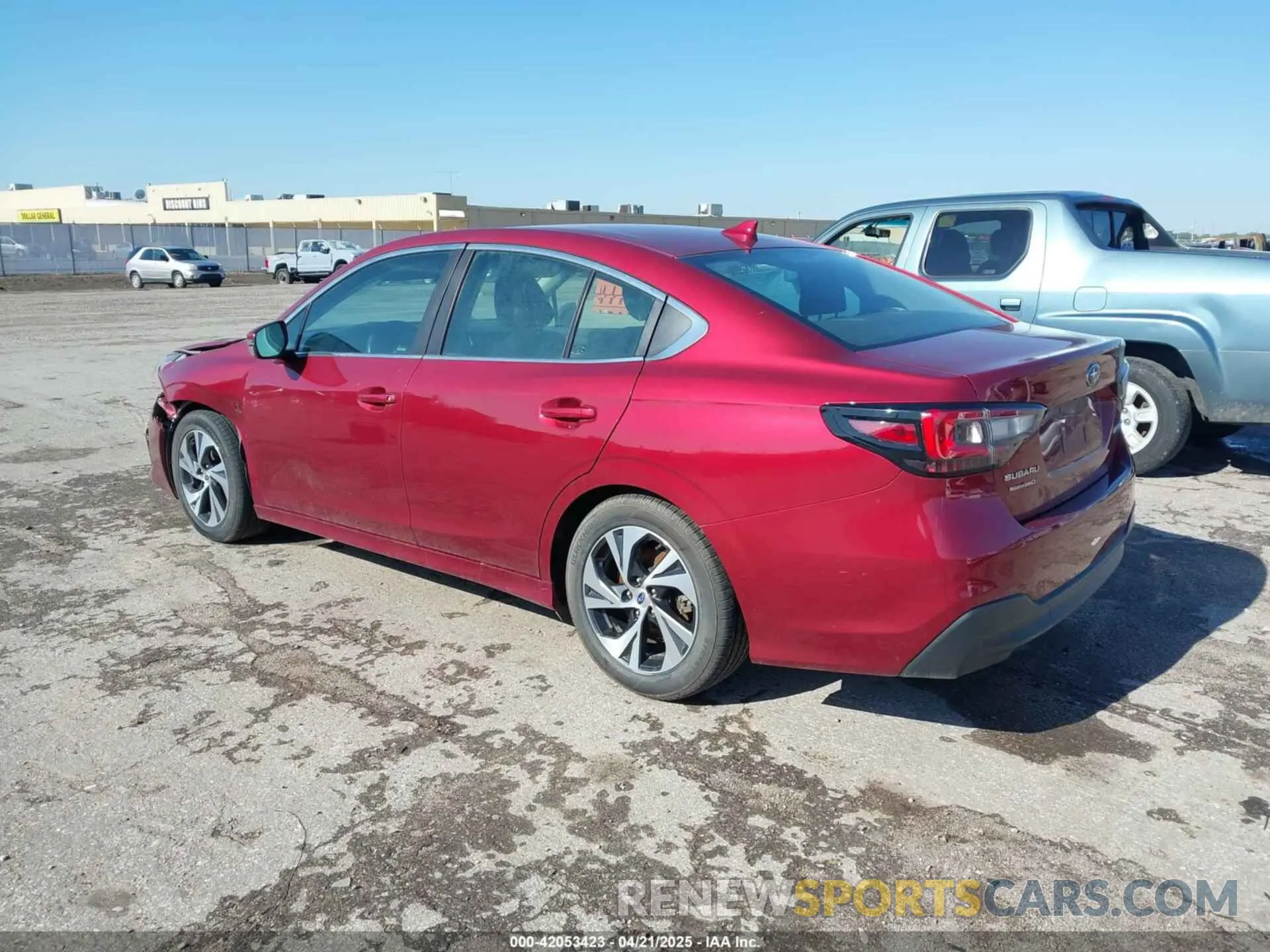 3 fotografías del automóvil dañado 4S3BWAD64N3017630 SUBARU LEGACY 2022