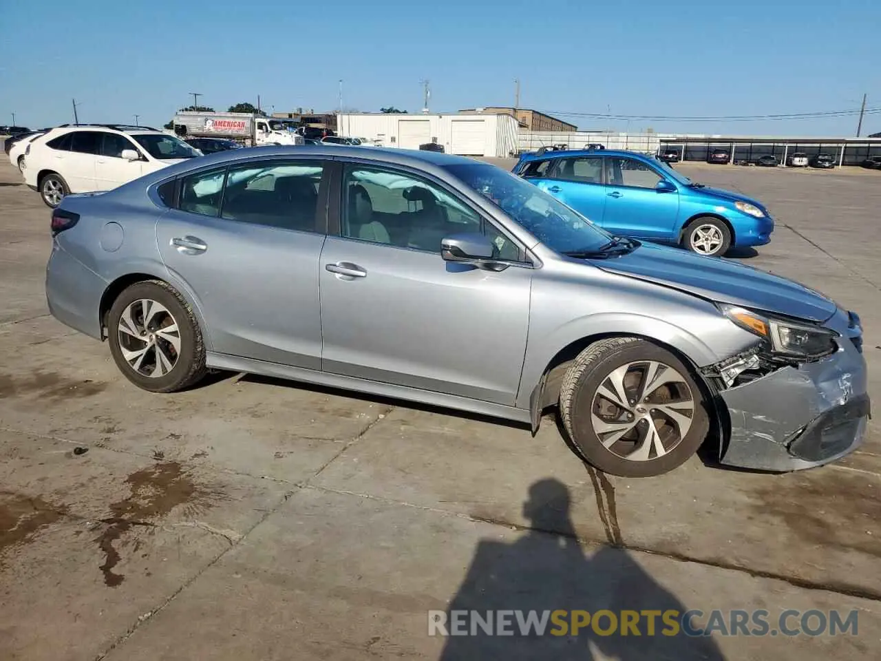 4 fotografías del automóvil dañado 4S3BWAD65N3003963 SUBARU LEGACY 2022