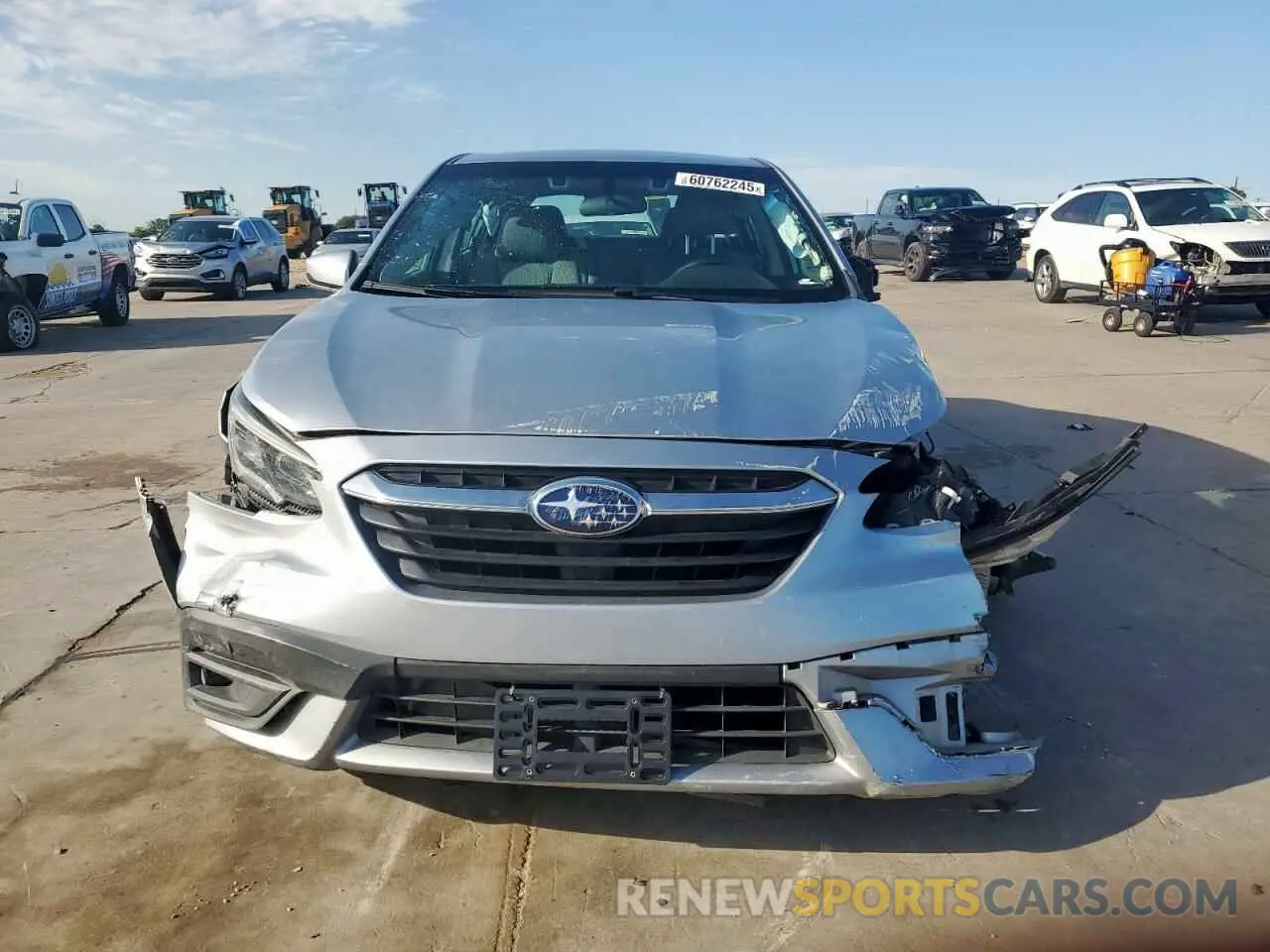 5 fotografías del automóvil dañado 4S3BWAD65N3003963 SUBARU LEGACY 2022
