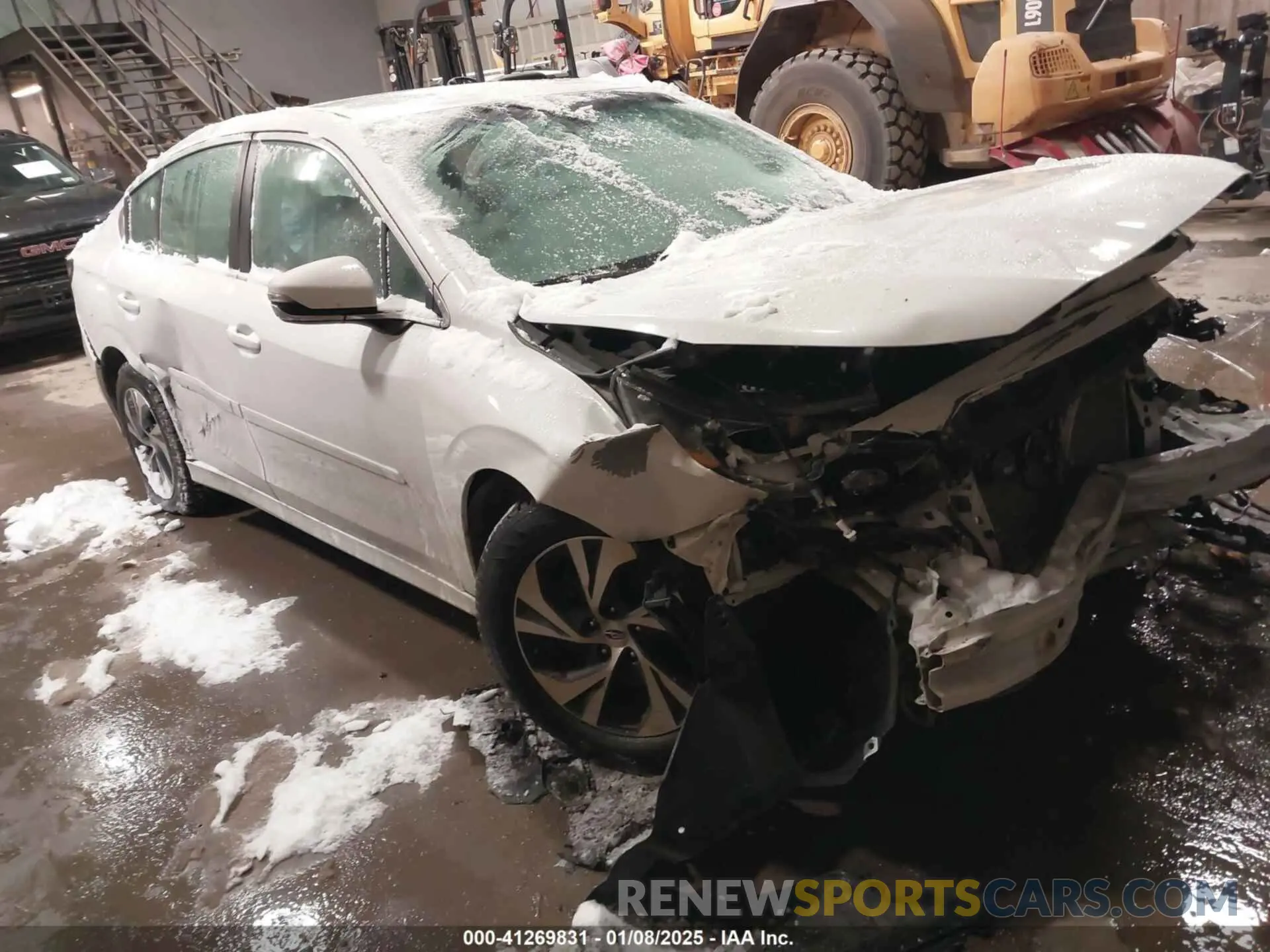 1 fotografías del automóvil dañado 4S3BWAD65N3016356 SUBARU LEGACY 2022