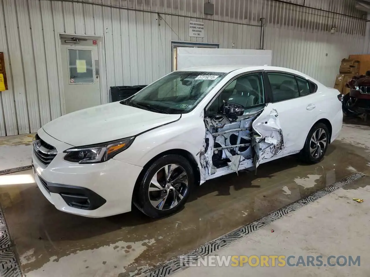 1 fotografías del automóvil dañado 4S3BWAD67N3012213 SUBARU LEGACY 2022