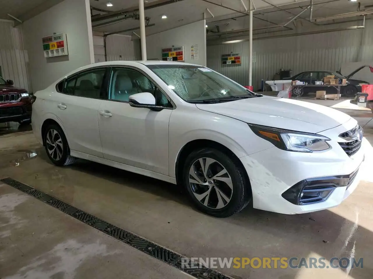 4 fotografías del automóvil dañado 4S3BWAD67N3012213 SUBARU LEGACY 2022