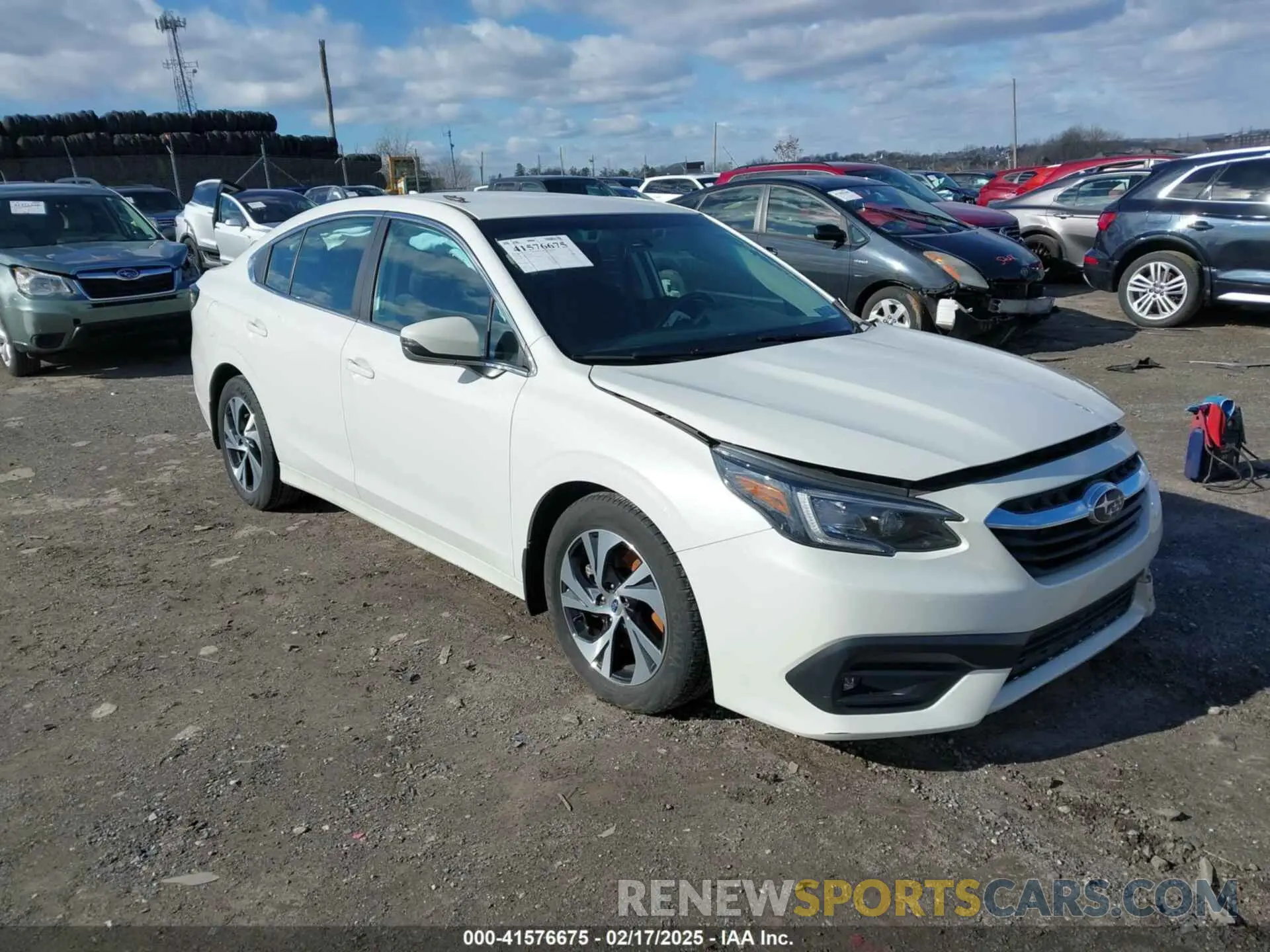 1 fotografías del automóvil dañado 4S3BWAD67N3012227 SUBARU LEGACY 2022