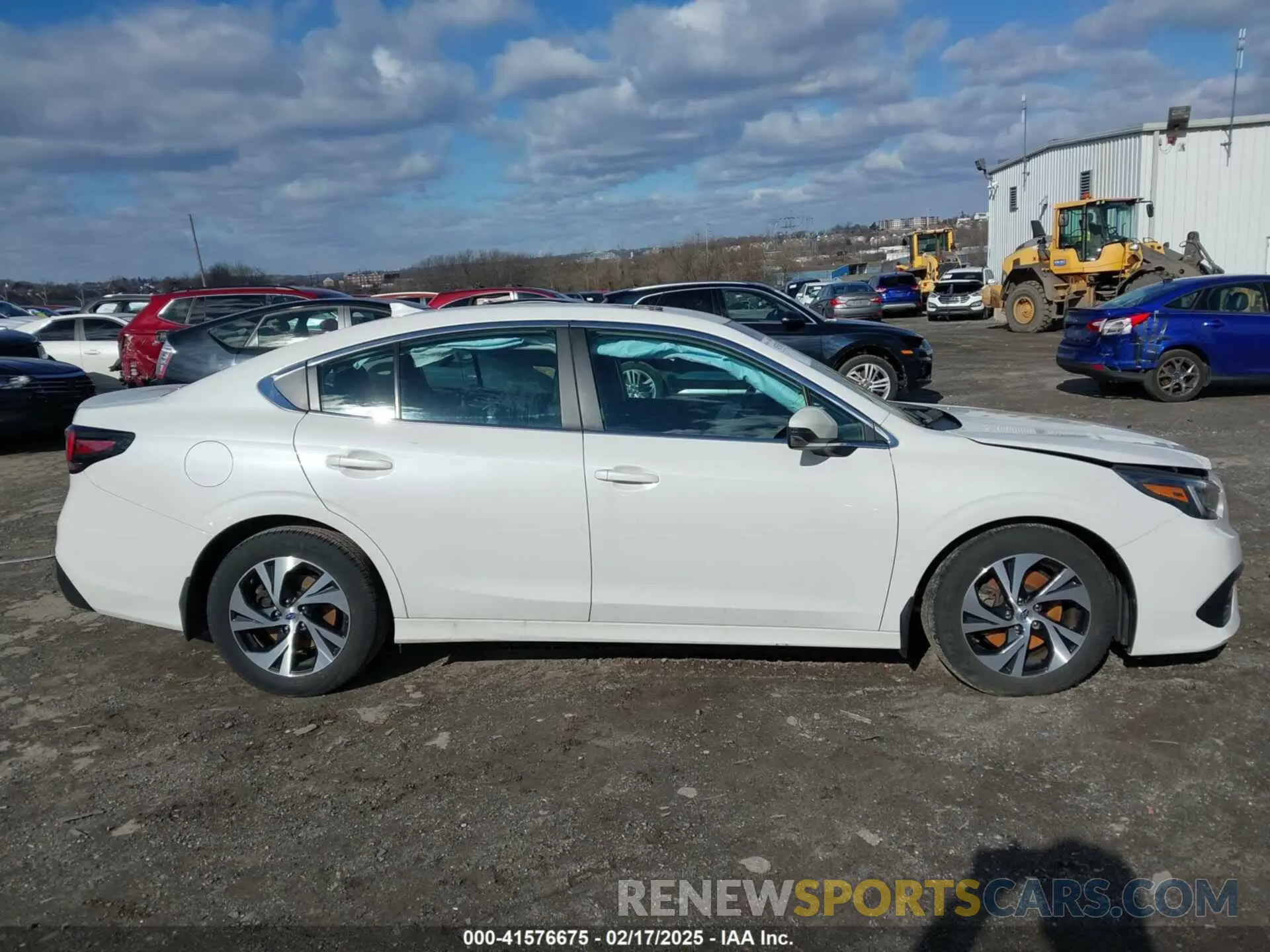 14 fotografías del automóvil dañado 4S3BWAD67N3012227 SUBARU LEGACY 2022