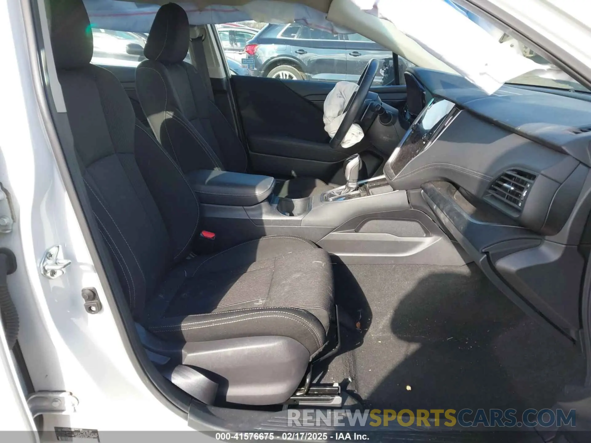 5 fotografías del automóvil dañado 4S3BWAD67N3012227 SUBARU LEGACY 2022